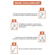 Sinoz Kusursuz Bronzlaştırıcı Güneş Yağı Sprey 200 ml