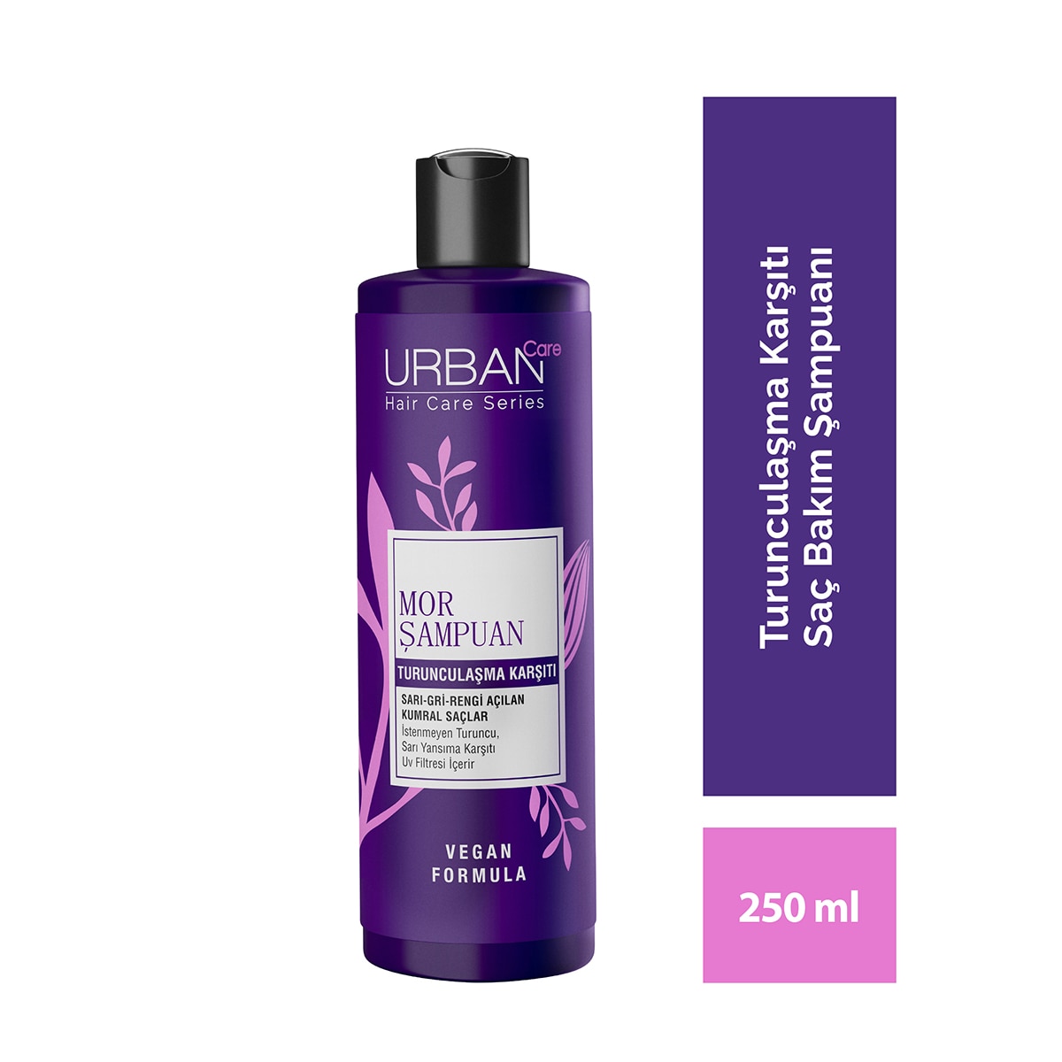 URBAN CARE URBAN CARE Urban Care Turunculaşma Karşıtı Mor Şampuan 250 ml 1 of 7