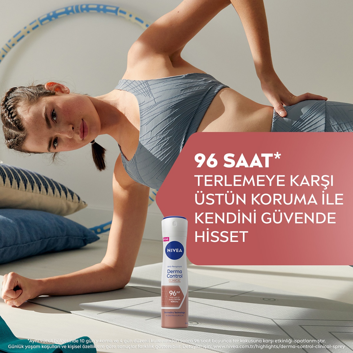 NIVEA DEO NIVEA DEO Nivea Deodorant Kadın Derma Control Clinical 150 ml 1 of 6