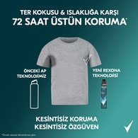 Rexona Men Erkek Sprey Deodorant Xtra Cool 72 Saat Kesintisiz Üstün Koruma 200 ml