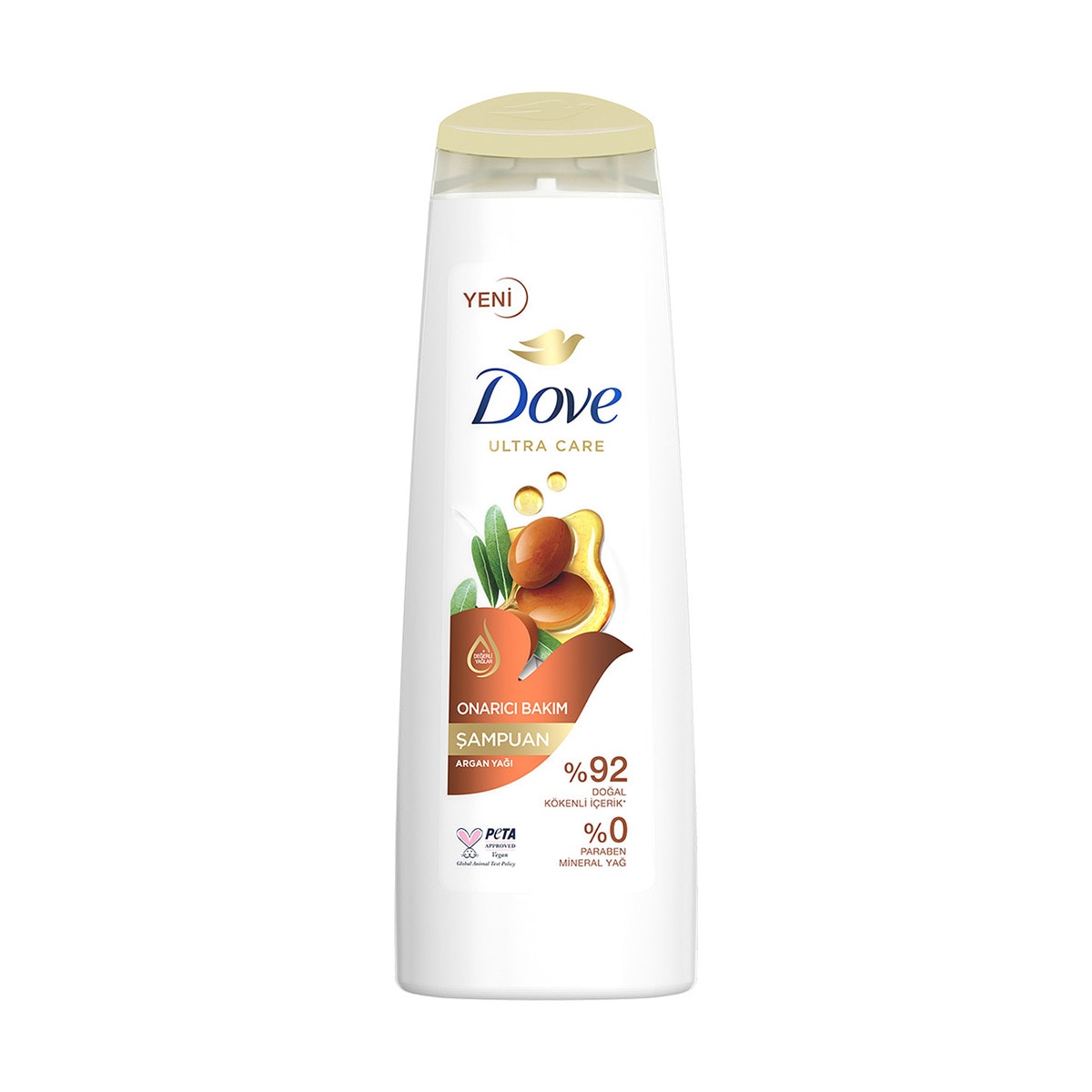  DOVE DOVE Dove Saç Bakım Şampuanı Argan Yağı Onarıcı Bakım 400 ml  1 of 7 