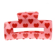 Miine Sevgililer Günü Mandal Toka Pembe Kalpli