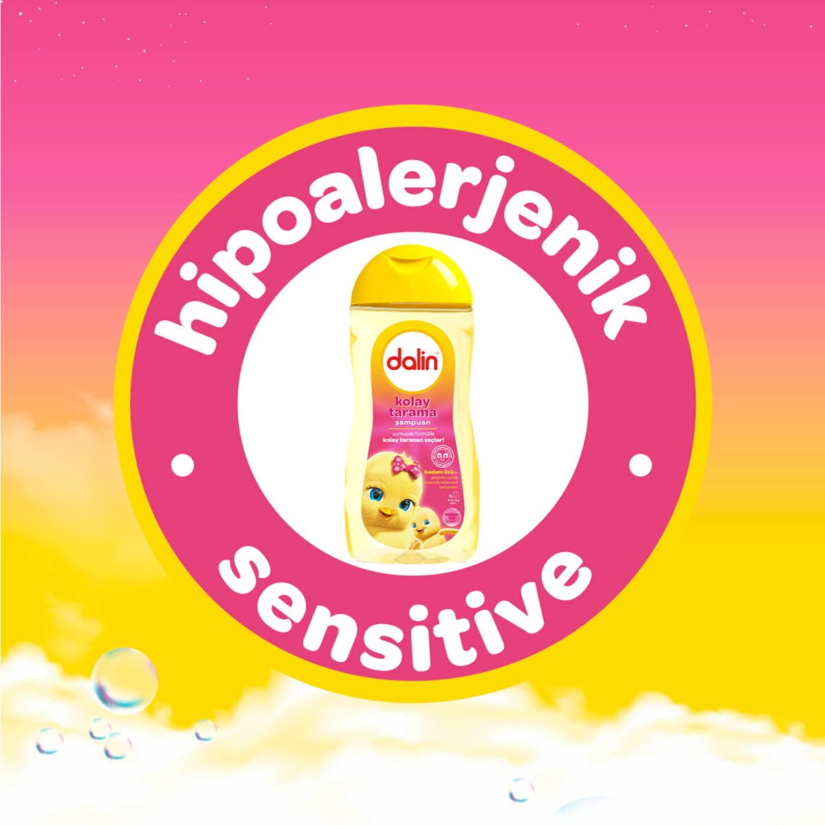  DALİN DALİN Dalin Bebek Şampuanı Kolay Tarama Badem Özlü 200 ml  1 of 6 