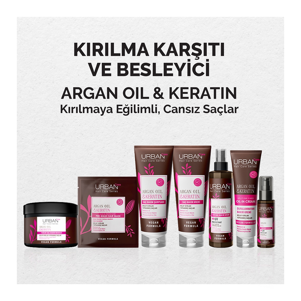 URBAN CARE URBAN CARE Urban Care Saç Maskesi Besleyici Argan Oil ve Keratin 50 ml 1 of 7