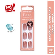  undefined IMPRESS Impress Takma Tırnak Charmer Oval 30'lu 