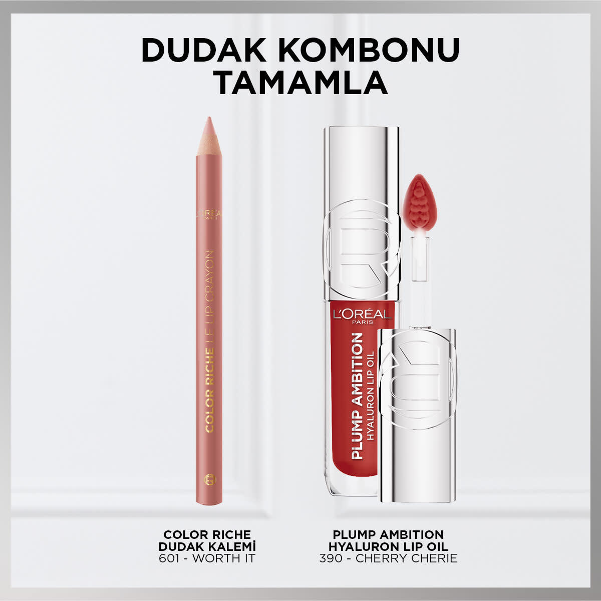 LOREAL PARIS LOREAL PARIS L'Oreal Paris Plump Ambition Hyaluron Dudak Yağı No: 390 1 of 10