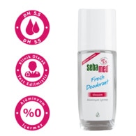  SEBAMED SEBAMED EXC. Sebamed Deodorant Pump Blossom 75 ml  1 of 2 