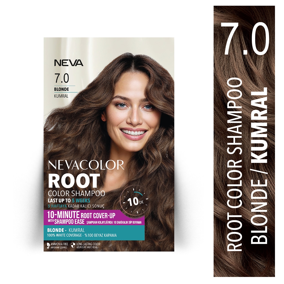 undefined NEVA EXC. Neva Color Şampuan 7.0 Blonde 1 of 4