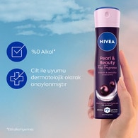 NIVEA DEO NIVEA DEO Nivea Kadın Sprey Deodorant Pearl&Beauty Fine Fragrance 150 ml 1 of 7