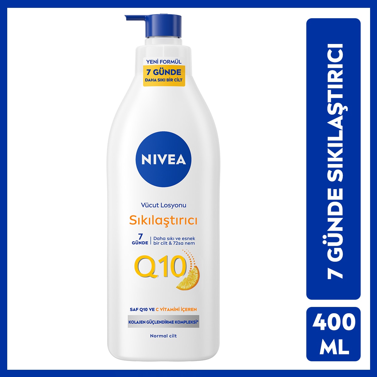 NIVEA BODY NIVEA BODY Nivea Q10 Sıkılaştırıcı Vücut Losyonu 400 ml C Vitamini 1 of 6