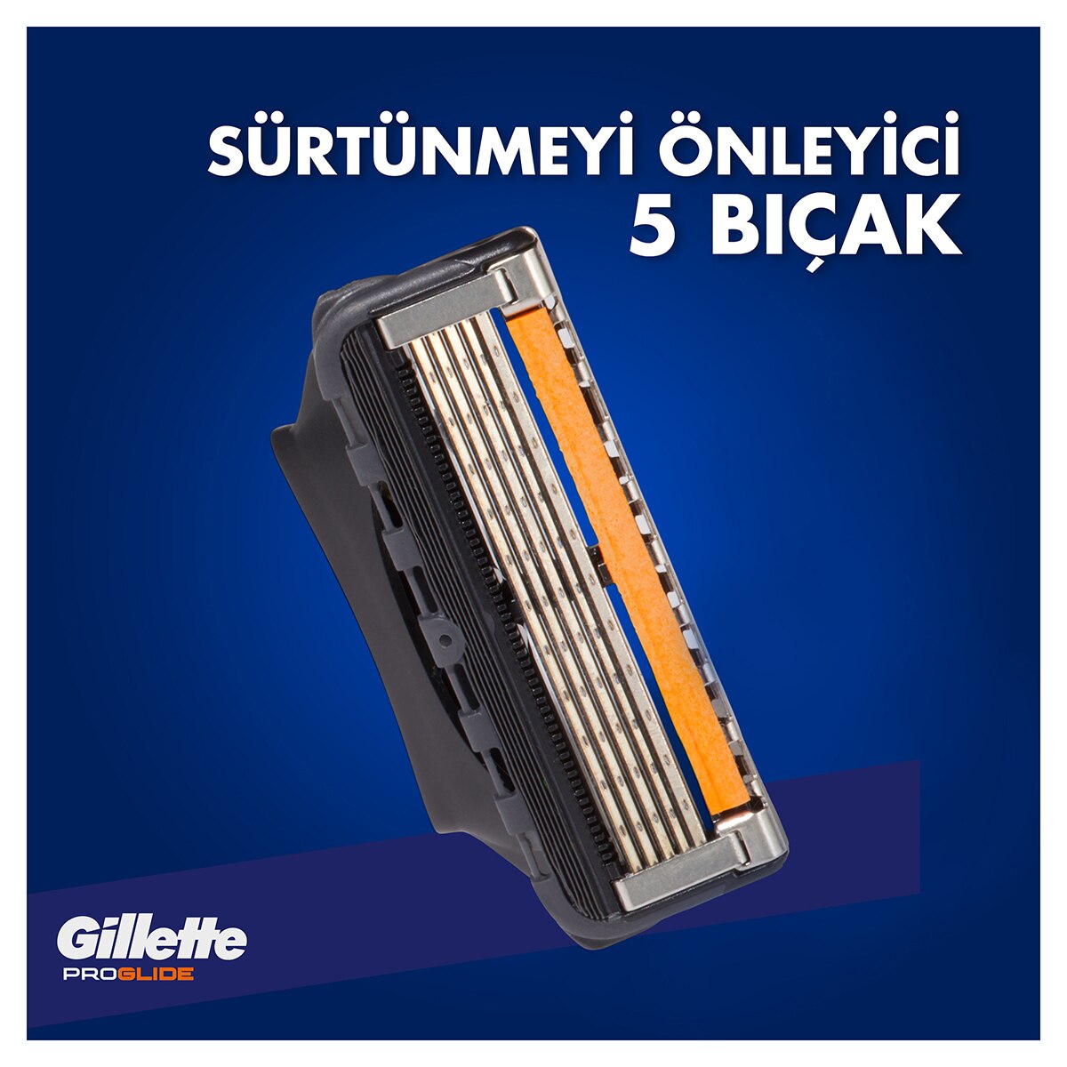 GILLETTE GILLETTE Gillette Fusion Proglide Yedek Tıraş Bıçağı 4 Adet 1 of 26