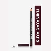  FLORMAR FLORMAR Flormar Yüksek Pigmentli & Mat Bitişli Suya Dayanıklı Dudak Kalemi No: 242 Deep Bordeaux 