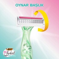 Bic Miss Soleil Sensitive 3 Bıçaklı 3'lü Paket