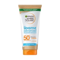  A.SOLAIRE A.SOLAIRE Garnier Ambre Solaire Sensitive Advanced Hipoalerjenik Güneş Koruyucu Süt SPF50+ 175ML  1 of 1 