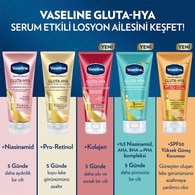 Vaseline Gluta-Hya Serum Etkili Vücut Losyonu Pürüzsüzleştirici 170 ml