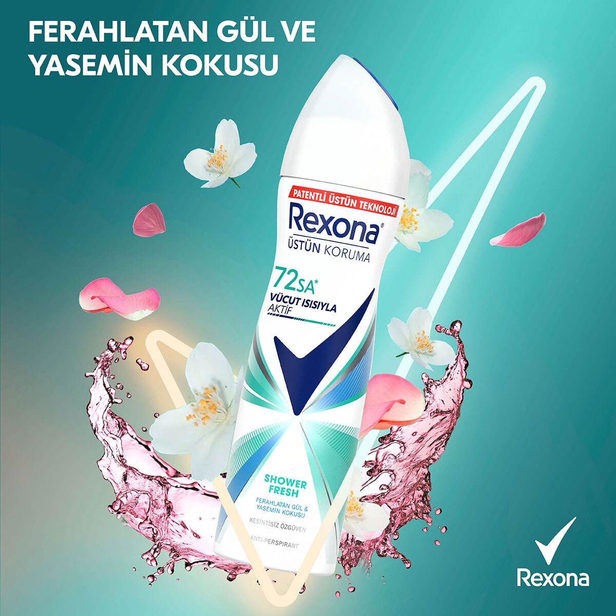 REXONA Rexona Kadın Sprey Deodorant Shower Fresh 72 Saat