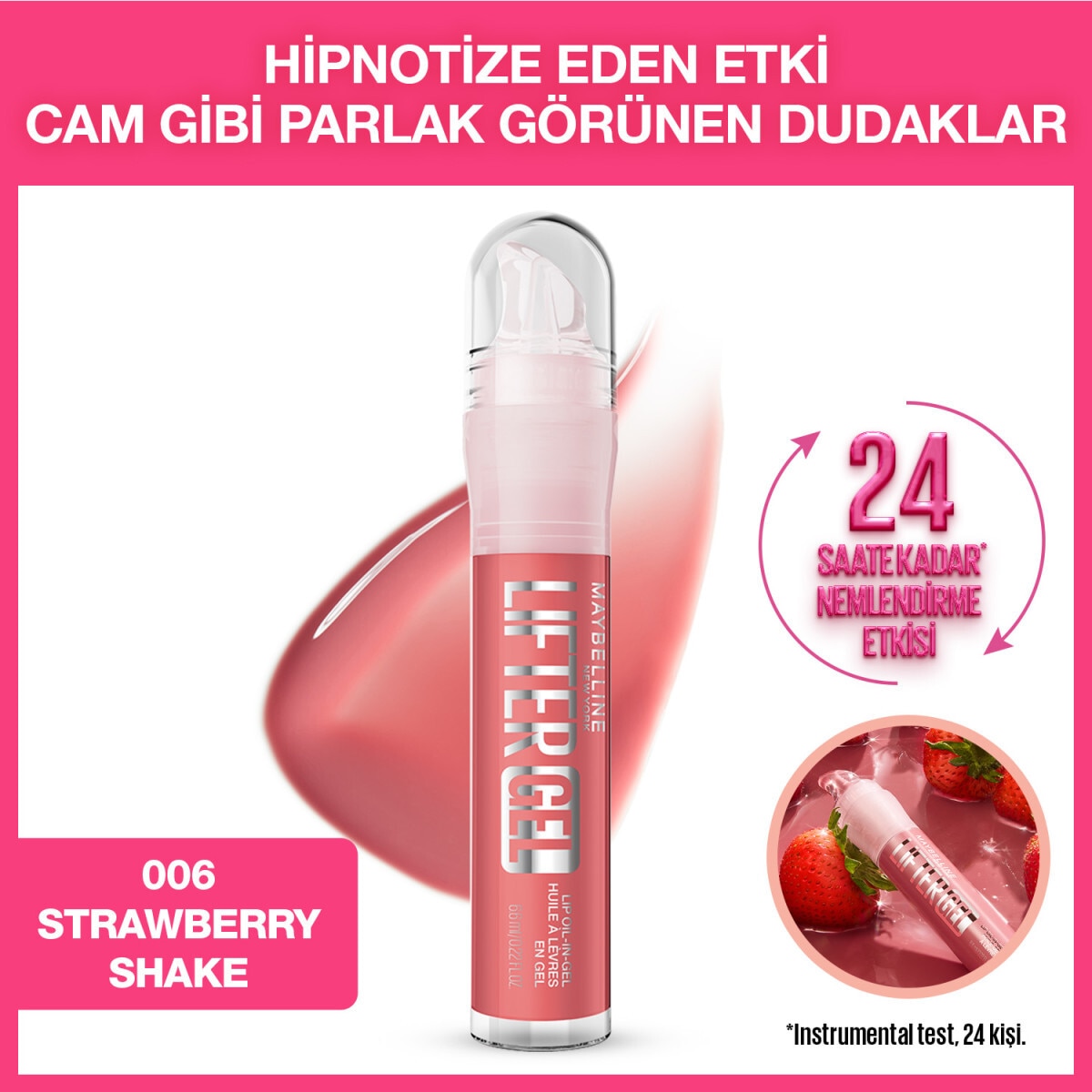 MAYBELLINE MAYBELLINE MAYBELLINE LIFTER JEL DUDAK PARLATICISI 006 1 of 12