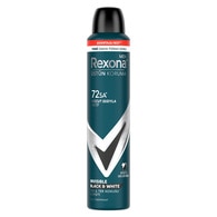 REXONA REXONA Rexona Men Erkek Sprey Deodorant Invisible Black & White 72 Saat Kesintisiz Üstün Koruma 200 ml 1 of 9