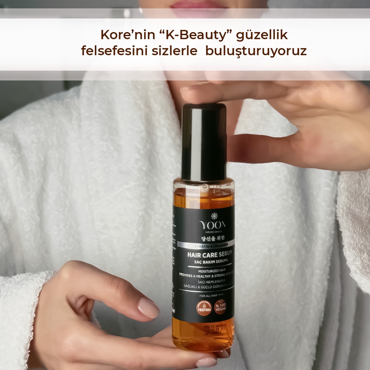  YOON YOON Yoon Güçlendirici Saç Serumu 100 ml  1 of 6 