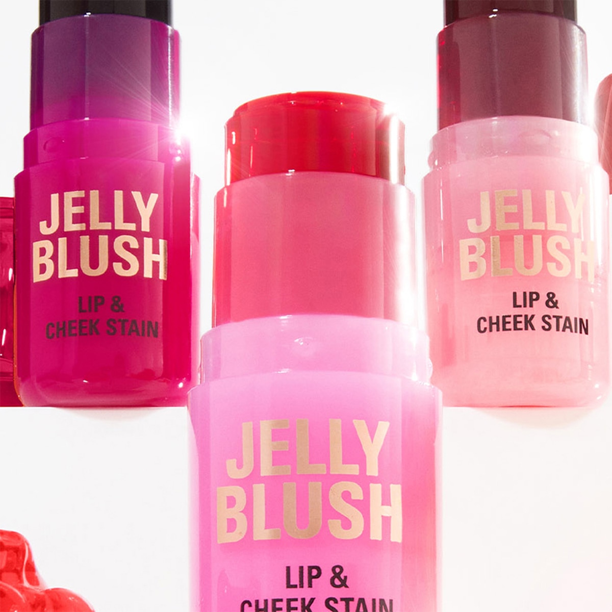  REVOLUTION REVOLUTION Revolution Jelly&nbsp;Lip&Cheek Cherry Red Stick Allık  1 of 5 