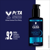 Gliss Night Elixir Saç Serumu Aqua Revive 100 ml