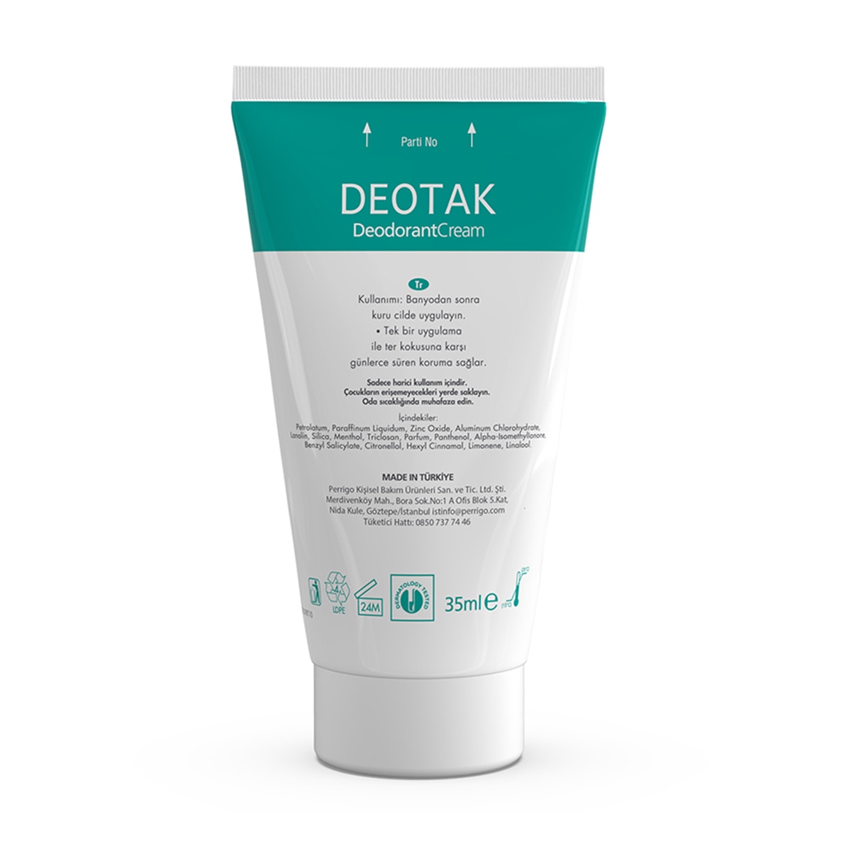  DEOTAK DEOTAK Deotak Fresh Krem Deodorant 35 ml  1 of 10 