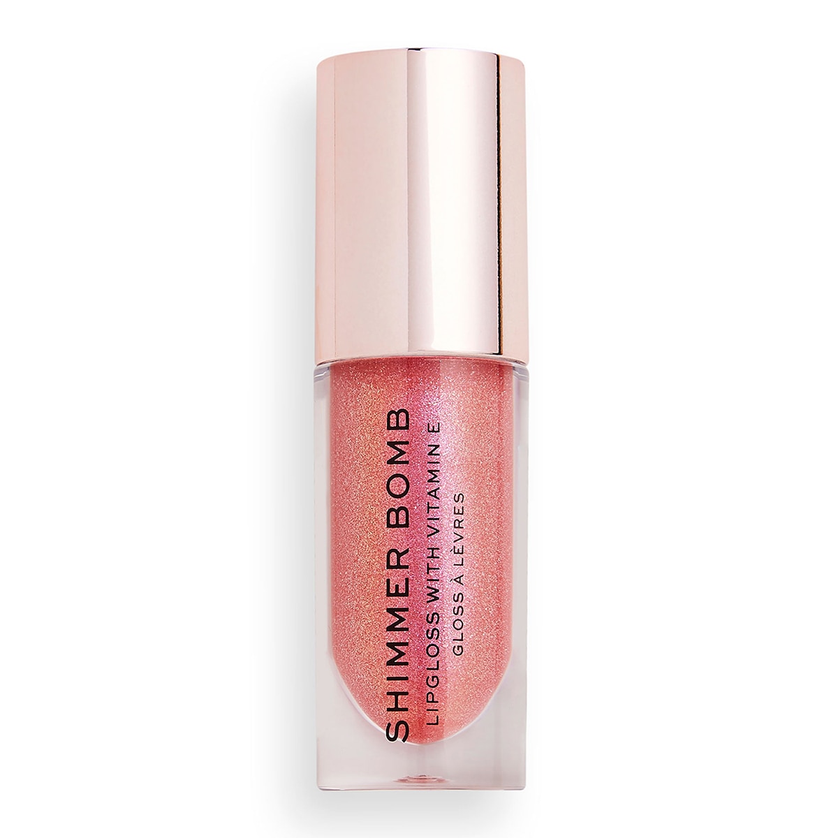  REVOLUTION REVOLUTION Revolution Shimmer Bomb Daydream Pink Lip Gloss  1 of 5 