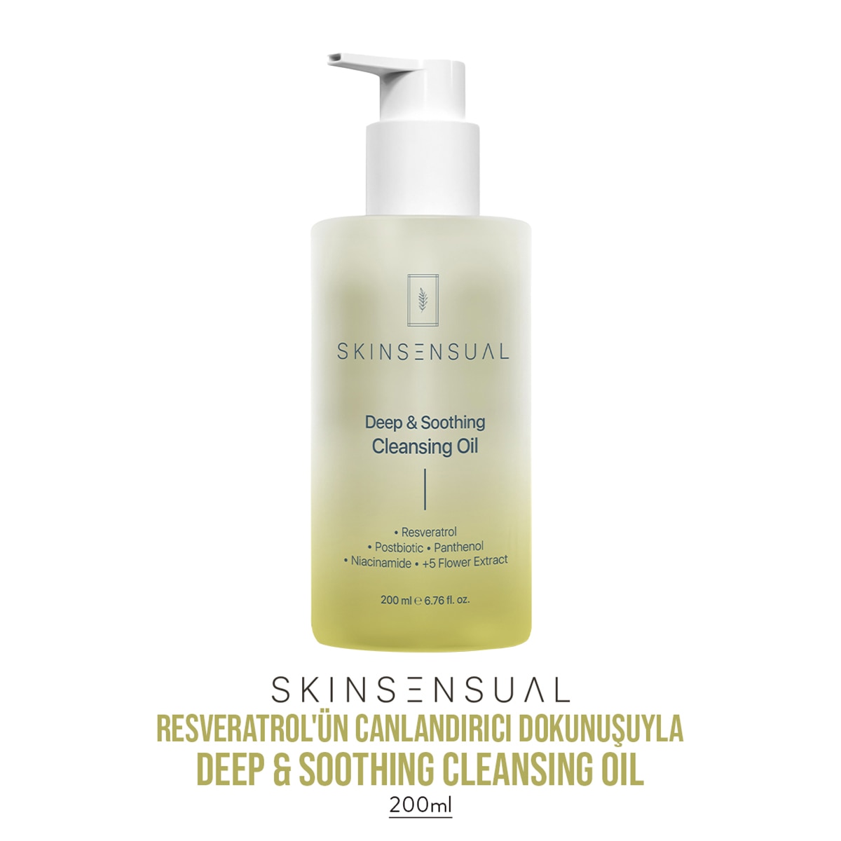  SKIN SENSUAL SKIN SENSUAL SKIN SENSUAL DEEP & SOOTHING TEMİZLEME YAĞI 200ML  1 of 9 