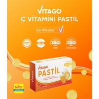 Vitago Pastil Vitamin C İzlanda Yosun Zencefil 16'lı
