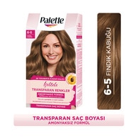 PALETTE PALETTE Palette Işıltılı Transparan Renkler Fındık Kumral 6-5