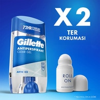  GILLETTE GILLETTE EXC. GILLETTE CLEAR GEL ARCTIC ICE DEO 70ML  1 of 10 