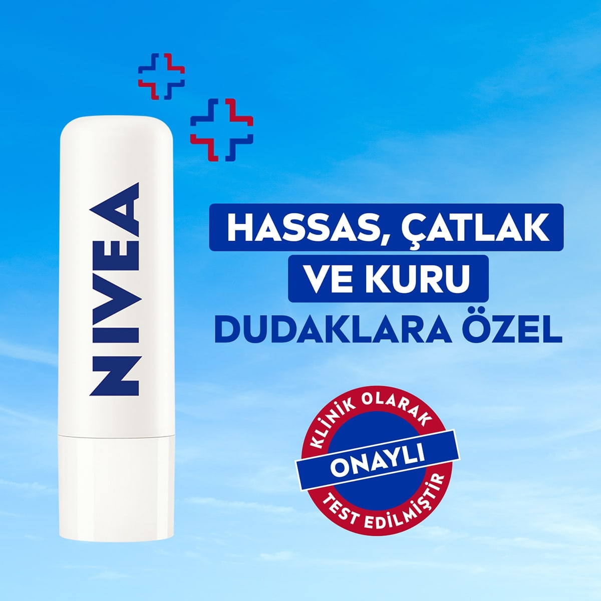 NIVEA LIP CARE NIVEA LIP CARE Nivea Dudak Bakım Kremi Med Repair 4,8 g 24 Saat Nem SPF15  1 of 6 