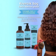 Ashley Joy Bukle Belirginleştirici Kıvırcık ve Dalgalı Saçlara Özel Durulanmayan Bakım Kremi 150 ml