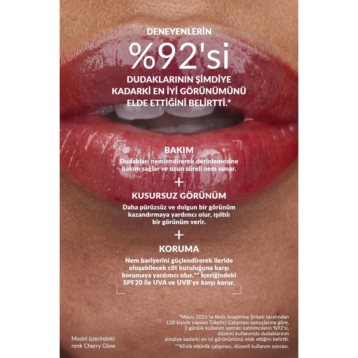  AVON AVON Avon Peptide Serum Dudak Parlatıcısı Cherry Glow  1 of 7 