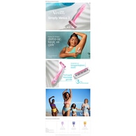 GILLETTE VENUS GILLETTE VENUS Gillette Venus Kullan At Tıraş Bıçağı 4'lü Paket 1 of 10