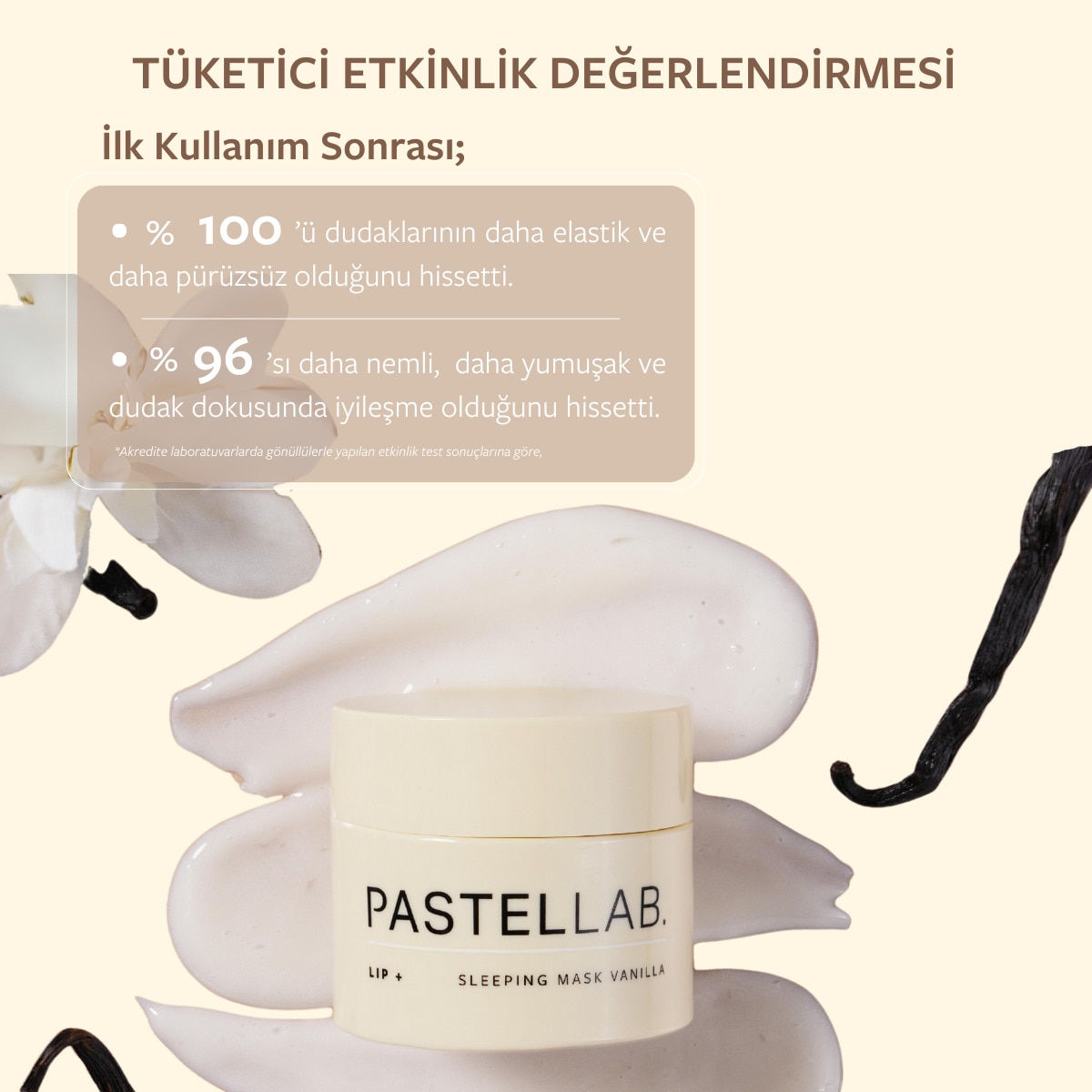  PASTELLAB PASTELLAB. Pastellab. Lip Sleeping Mask Dudak Bakım Maskesi Vanilla  1 of 7 