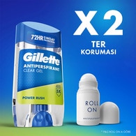  GILLETTE GILLETTE Gillette Clear Jel Power Rush Antiperspirant Deodorant 70 ml  1 of 10 