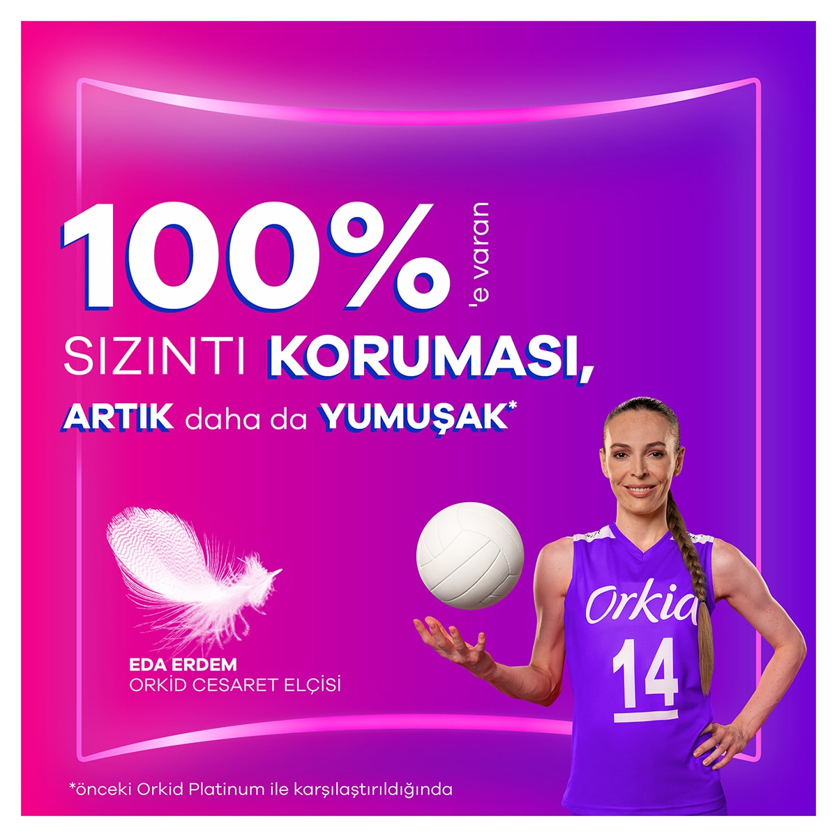 ORKID ORKID Orkid Platinum Dörtlü Hijyenik Ped Normal 24'lü 1 of 8