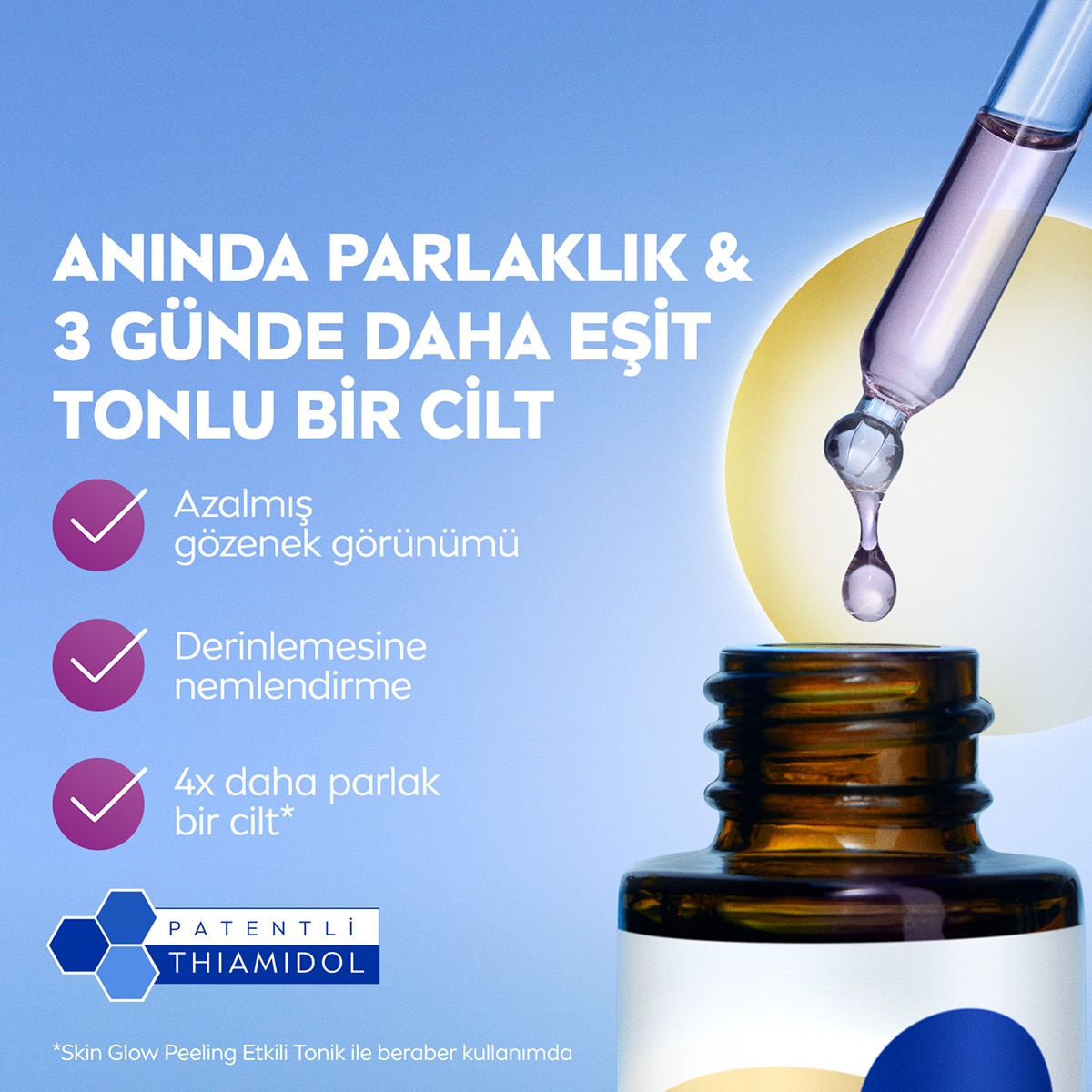 NIVEA VISAGE NIVEA VISAGE Nivea Luminous630 Skin Glow Anında Aydınlatıcı Serum 30 ml, Eşit Cilt Tonu 1 of 6