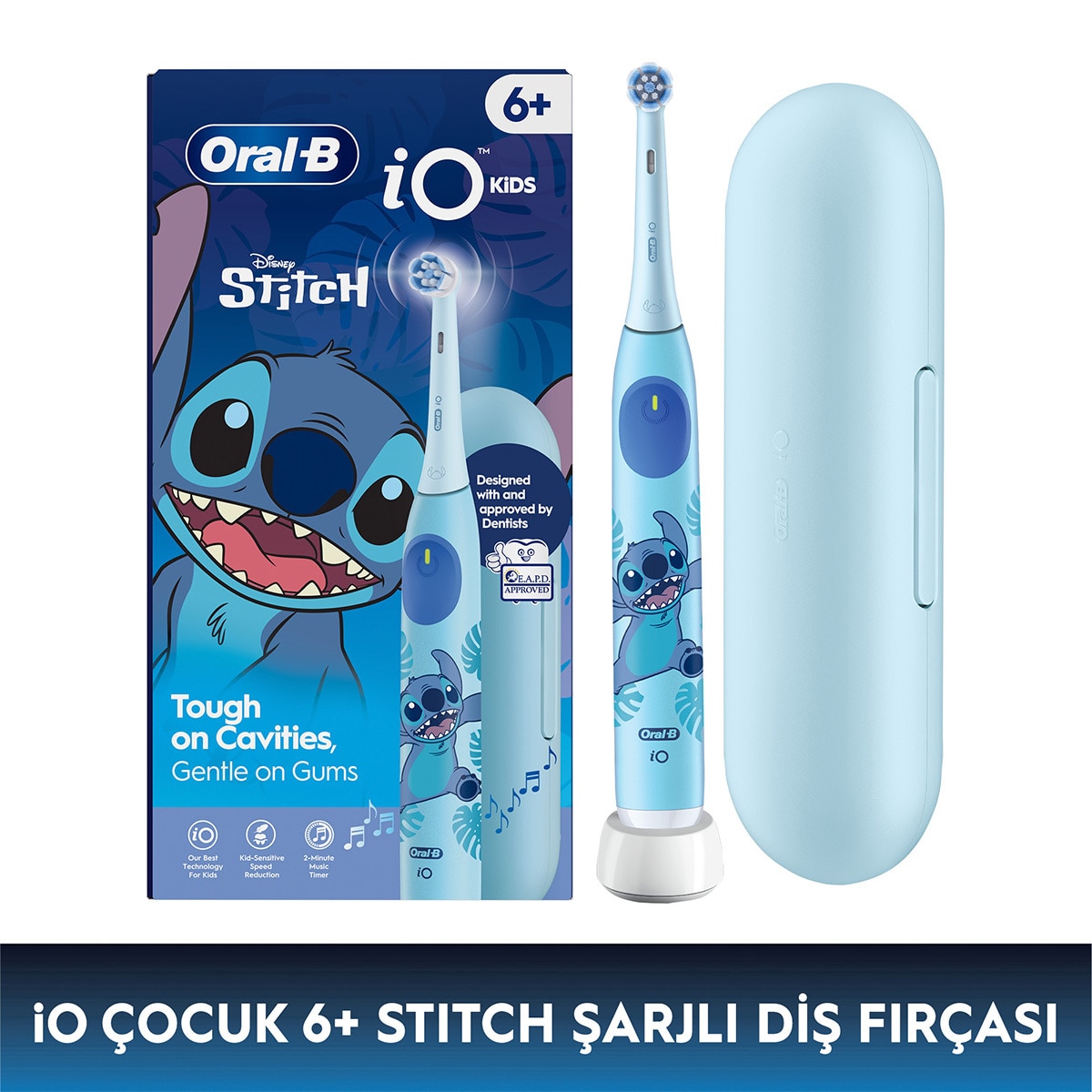  ORAL-B EXC. ORAL-B EXC. Oral-B iO Stitch Çocuk Diş Fırçası  1 of 6 