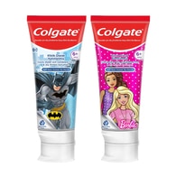 COLGATE COLGATE Colgate Çürüklere Karşı Etkili Çocuk Diş Macunu Batman & Barbie 75 ml