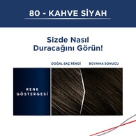 Schwarzkopf Men Perfect Saç Boyası No: 80 Kahve Siyah