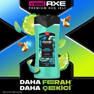 Axe Premium Collection Duş Jeli Aqua Bergamot 3in1 Vücut Saç Yüz 300 ml