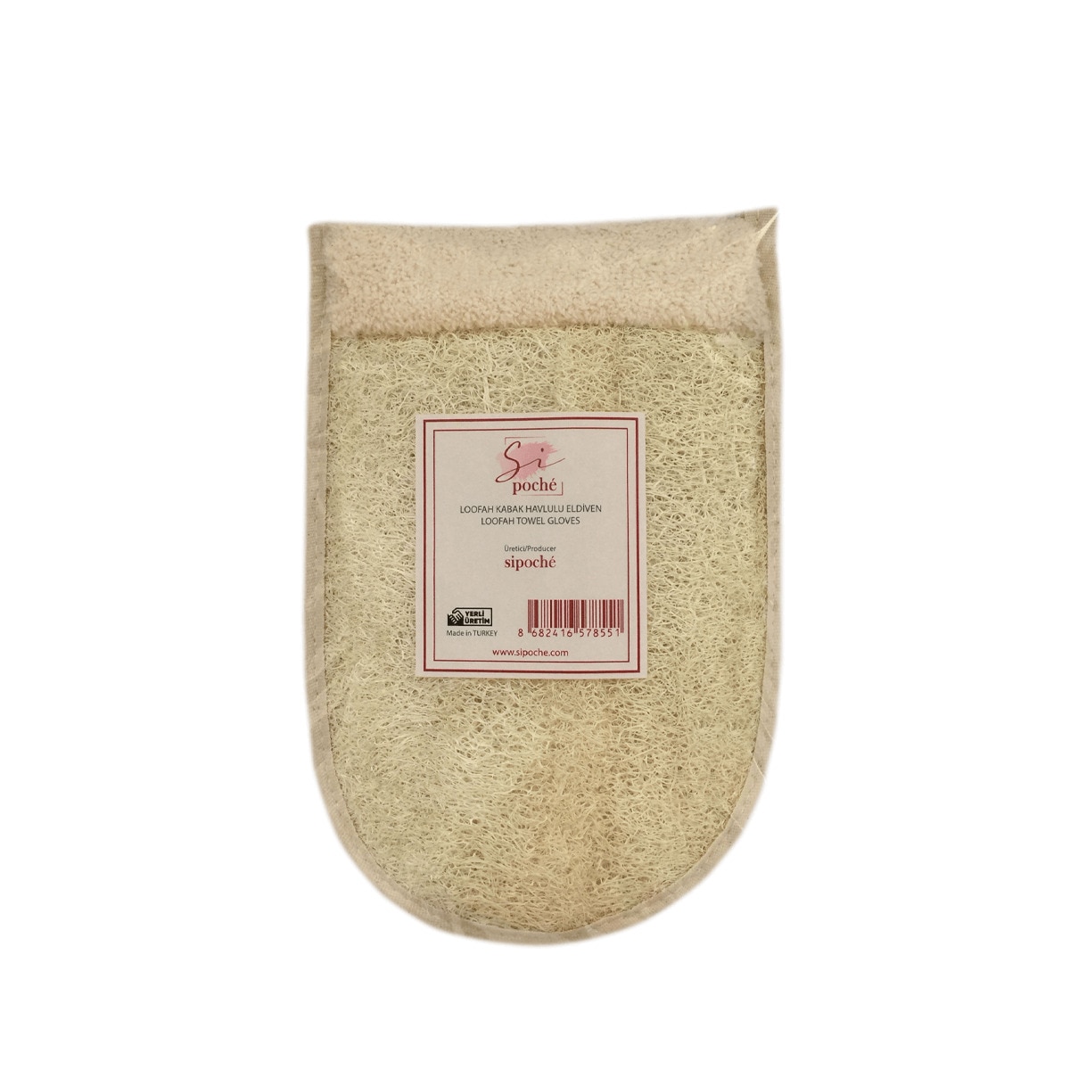 SIPOCHE SIPOCHE Loofah Eldiven Lifi Kabak Havlulu 1 of 3