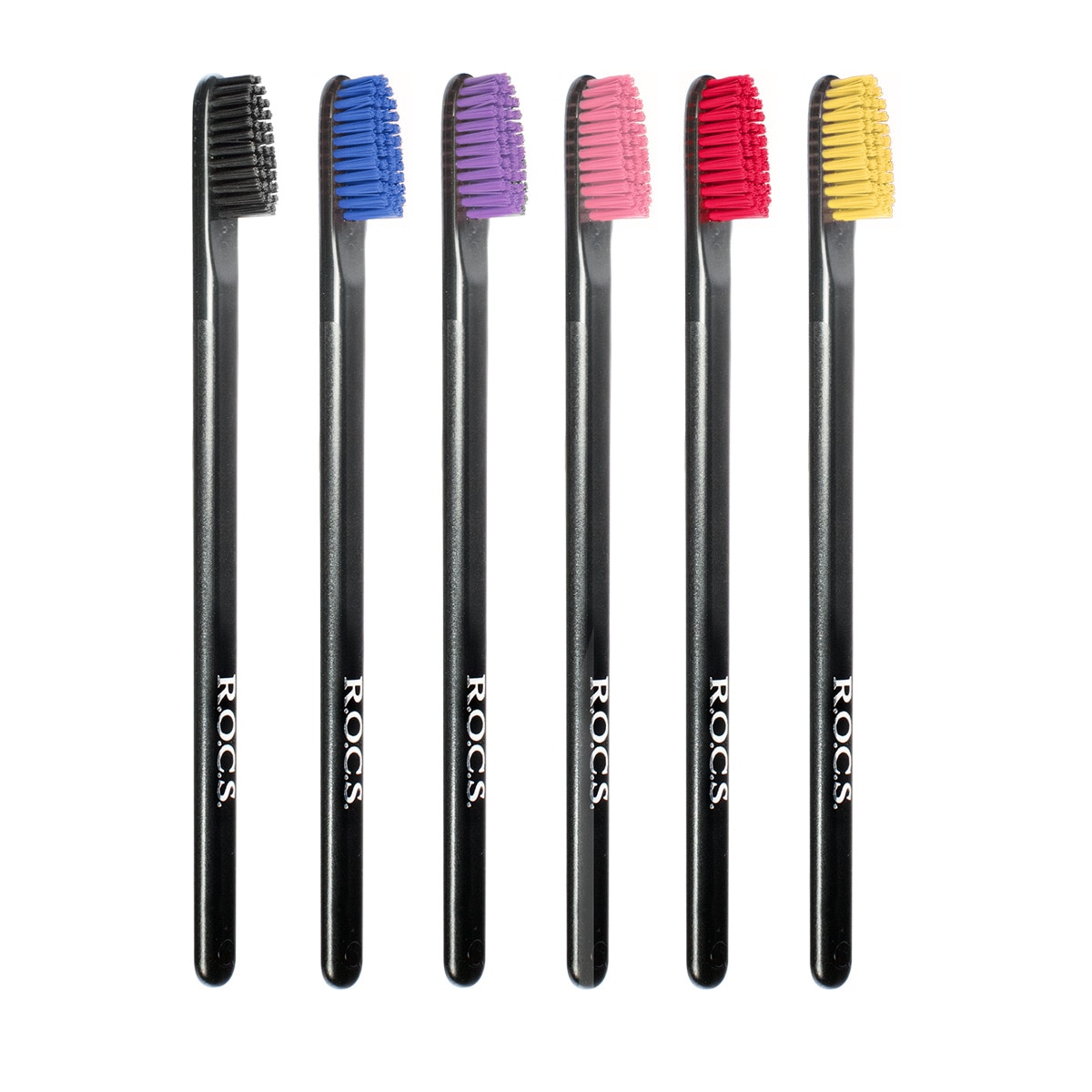 ROCS ROCS Rocs Black Edition Orta Diş Fırçası 1 of 2
