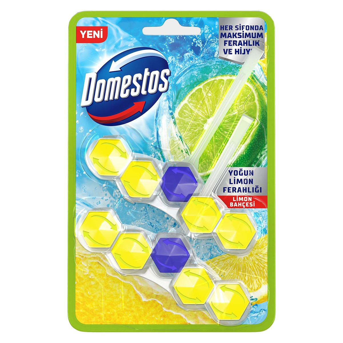 DOMESTOS DOMESTOS Domestos WC Blok Limon Bahçesi 100 g 1 of 9