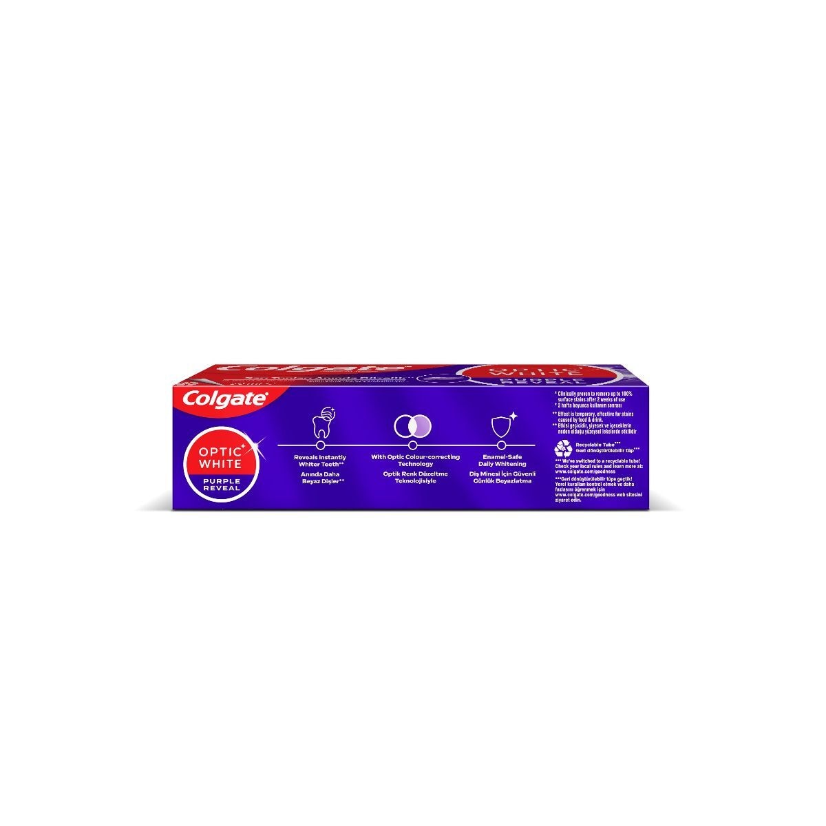 COLGATE COLGATE Colgate Optic White Purple Diş Macunu 50 ml 1 of 5