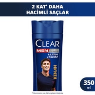  CLEAR CLEAR Clear Men Kepeğe Karşı Ultra Hacim Etkili Şampuan Legends Kenan Yıldız 350 ml 