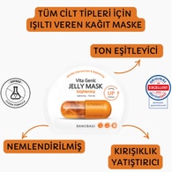  BANOBAGI BANOBAGI Banobagi Vita Genic Jelly Maske Brightening 1 Adet  1 of 3 
