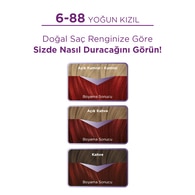 Palette Göz Alıcı Renkler Saç Boyası 6-88 Yoğun Kızıl